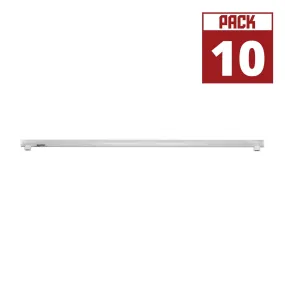 10 Pack - 40 Inch LED T10 Linear Tube, 13W, 1000 Lumens, 2700K, LN150 Equal, S14S Base, 120V