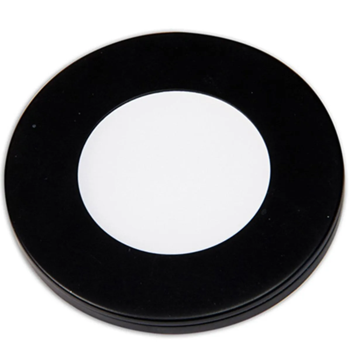 12VDC Surface/Recess Mount LED Slim Puck, 3000K, 170 Lumens, Black