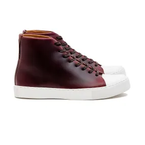 Abington Hi Toe Cap - Horween No 8 Chromexcel