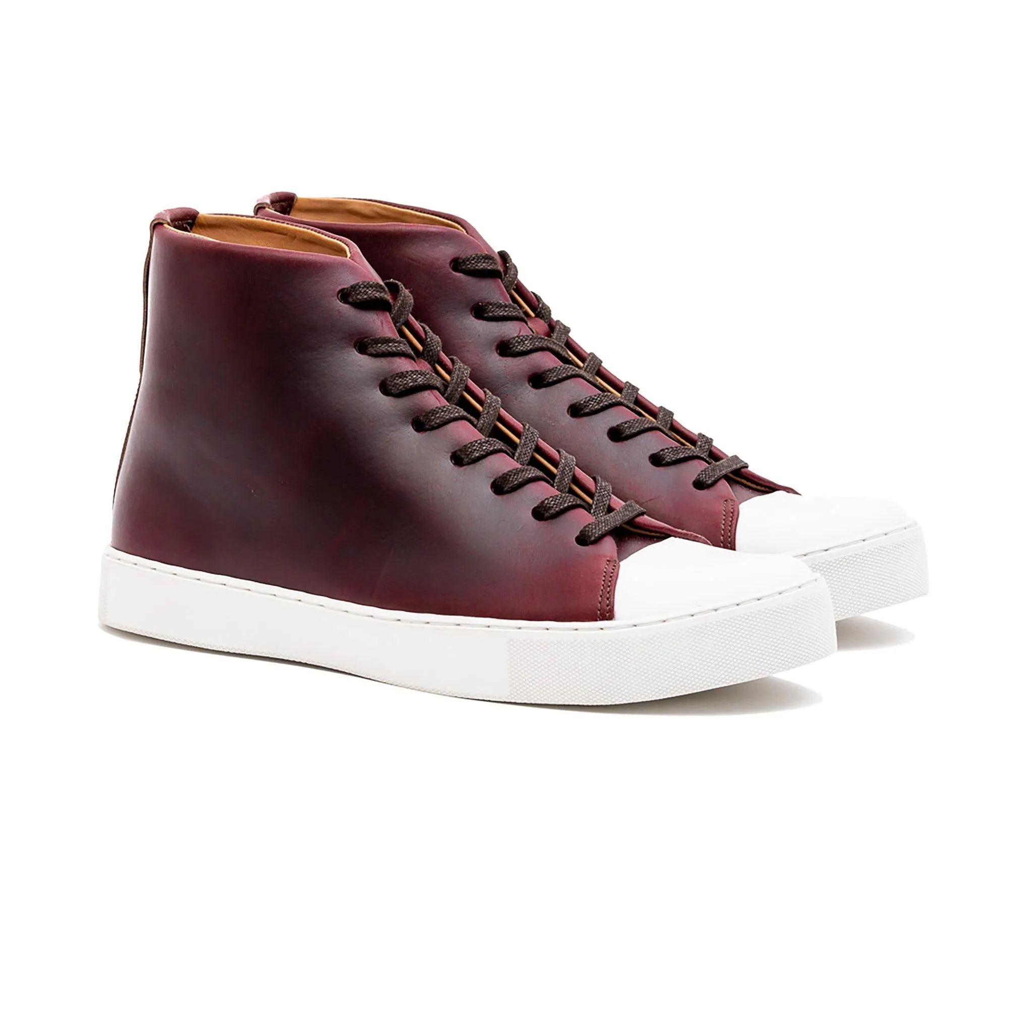 Abington Hi Toe Cap - Horween No 8 Chromexcel