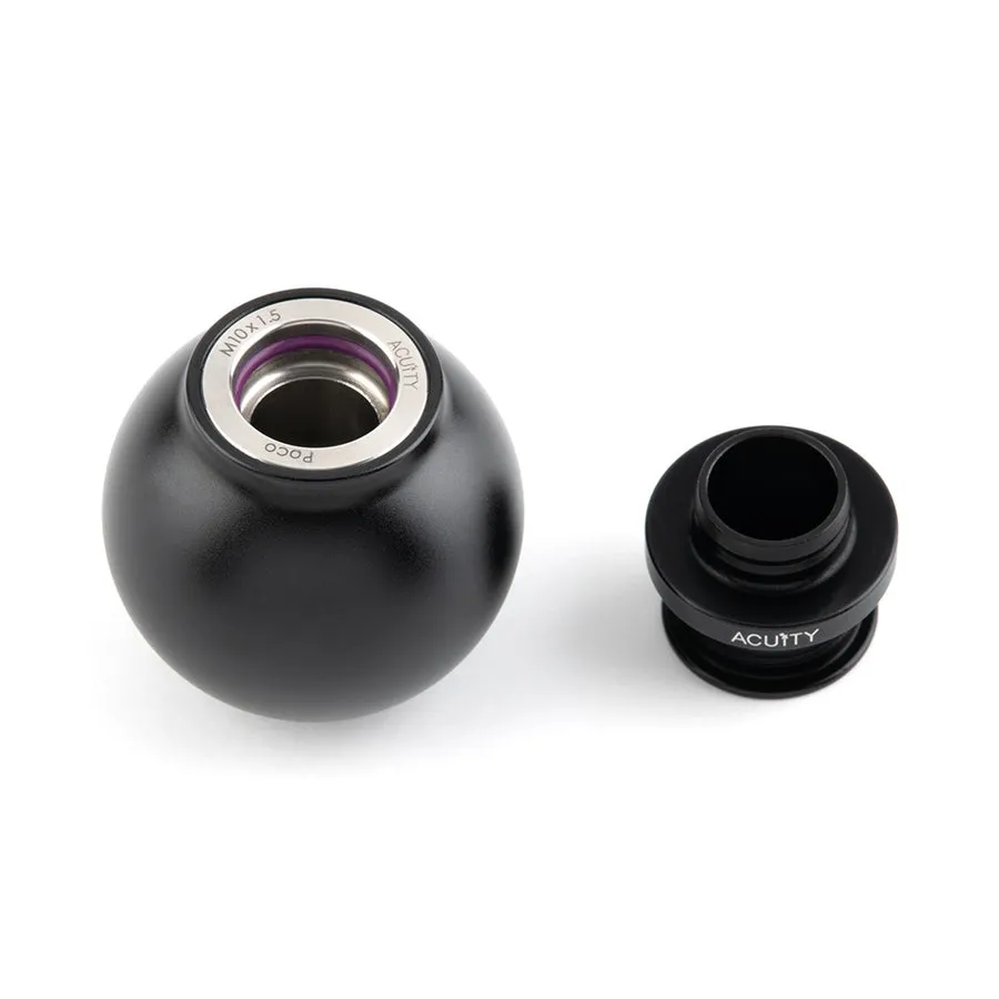 Acuity POCO Low-Profile Shift Knob Black (M10X1.5) - 1925-BK