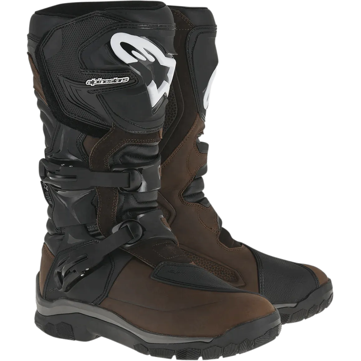 Alpinestars Corozal Adventure Drystar Oiled Leather Boots Brown