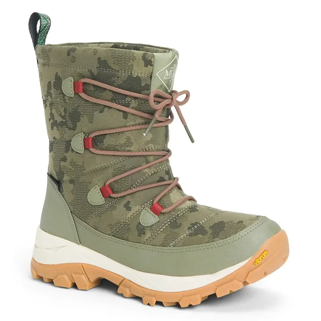 Arctic Ice Ladies Nomadic Vibram All Terrain Short Boots - Olive/Camo by Muckboot