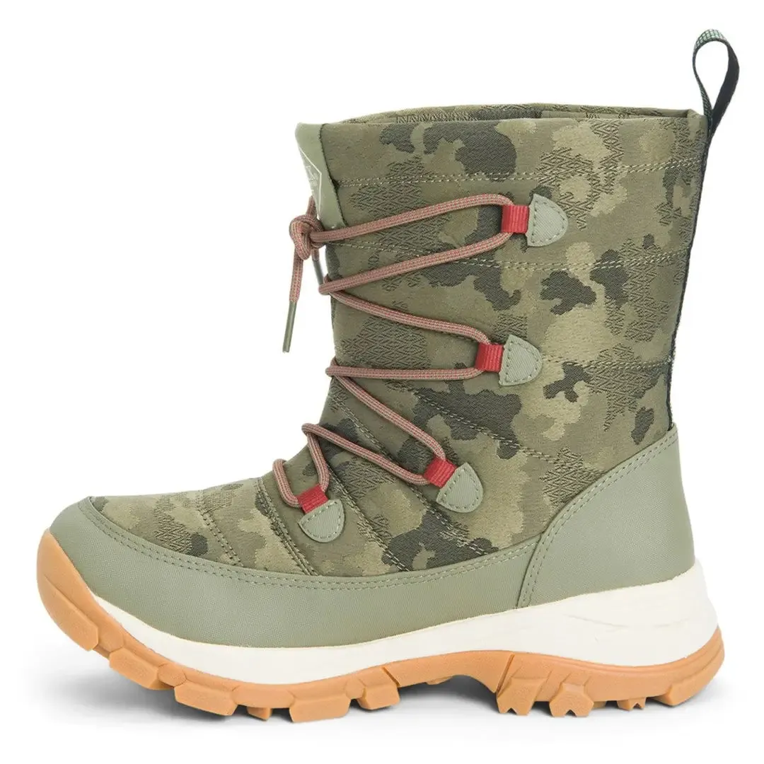 Arctic Ice Ladies Nomadic Vibram All Terrain Short Boots - Olive/Camo by Muckboot