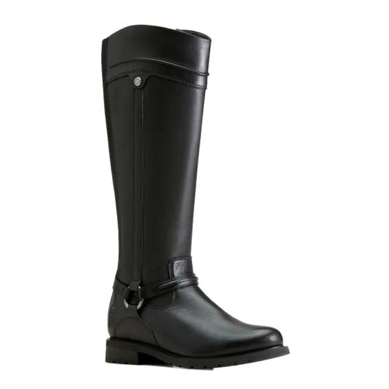 Ariat Ladies Scarlet Waterproof Black English Boots 10047040