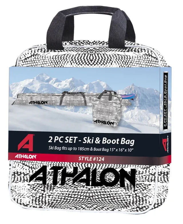 Athalon Ski & Boot Bag Combo Set - 185cm - 124