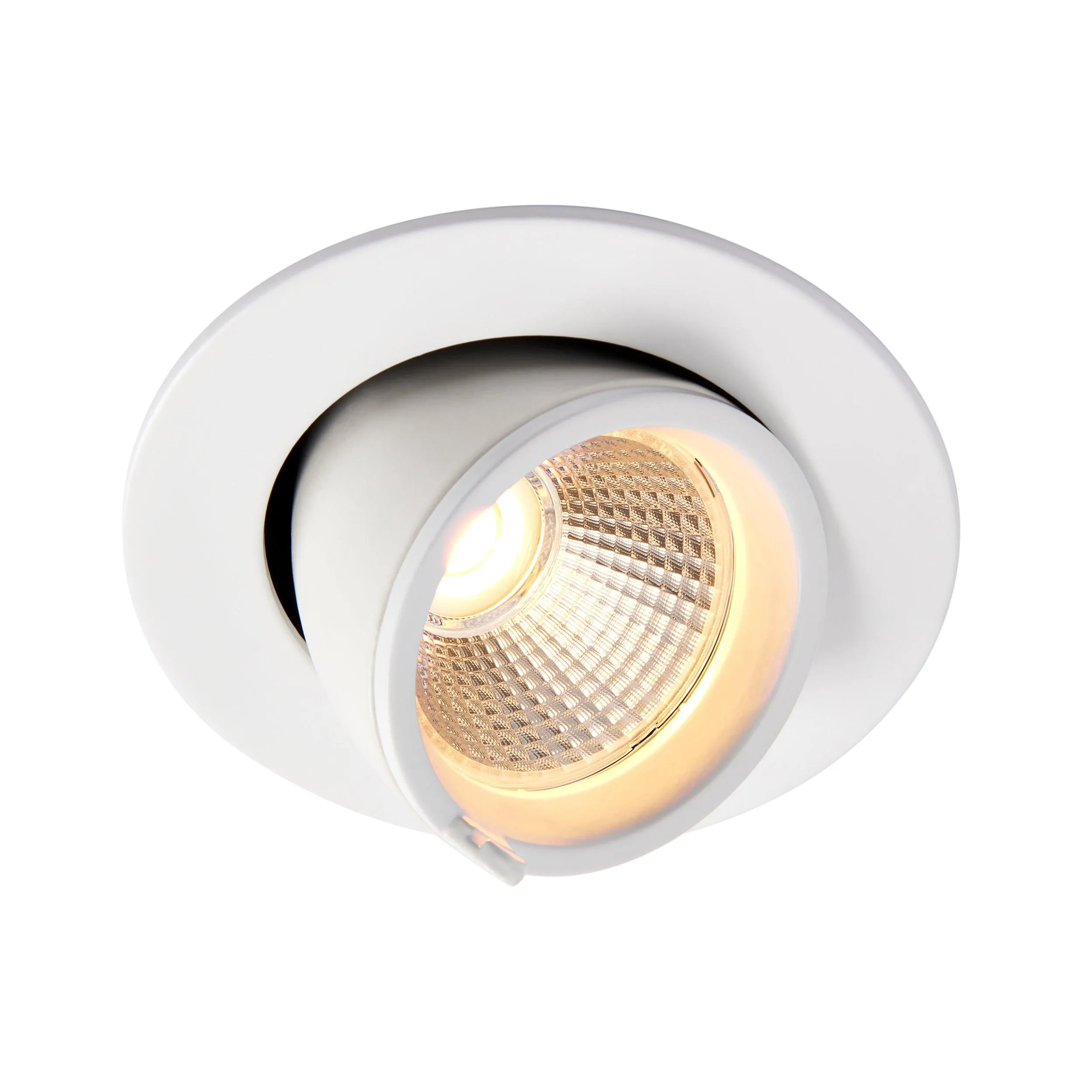 Axial Warm White LED Recessed Downlight Round 15W