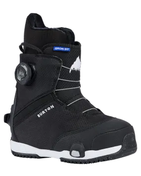 Burton Kids' Grom Step On Snowboard Boots - Black