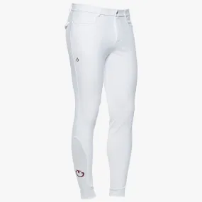 Cavalleria Toscana Men's New Grip System Breeches - White