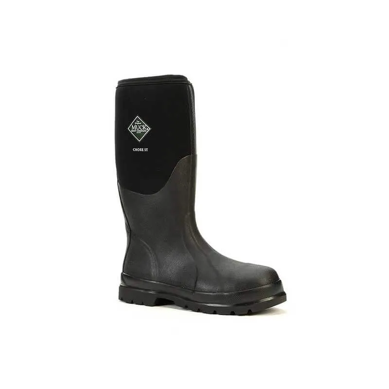 CHS-000A - Muck Boot Men's Chore Hi Steel Toe Black