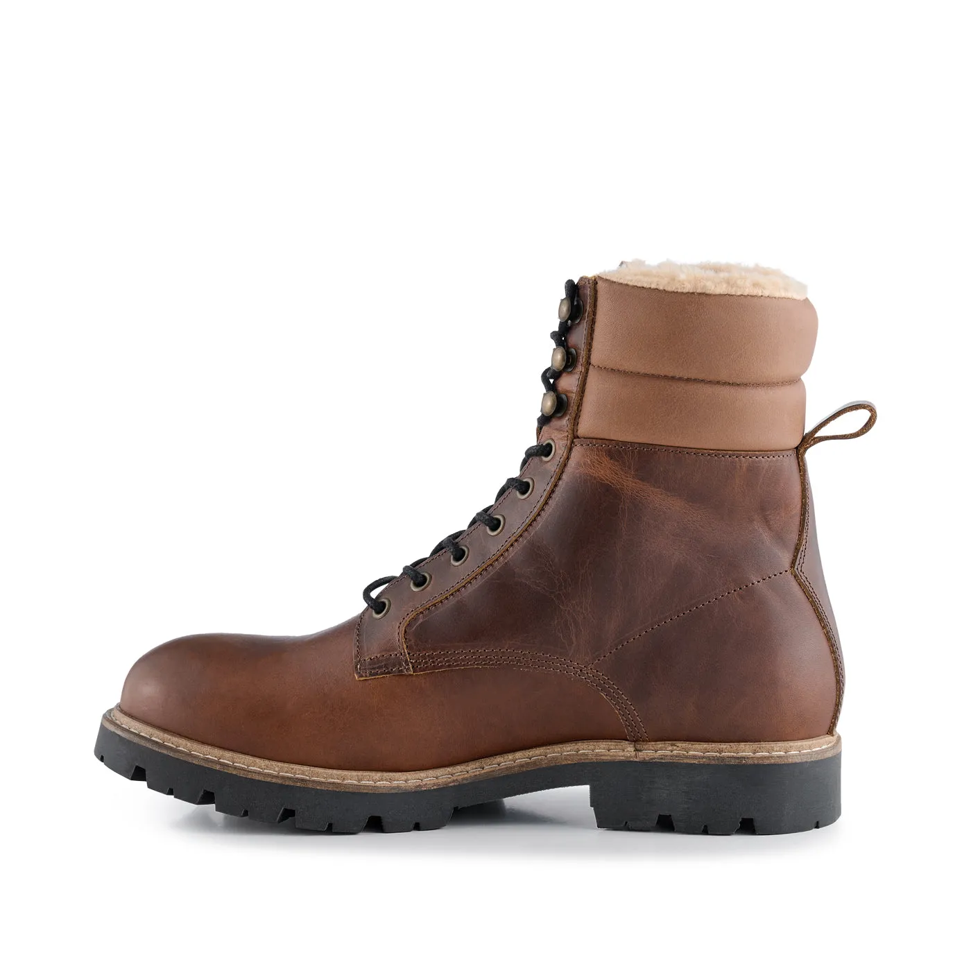 Cube warm boot leather - TAN