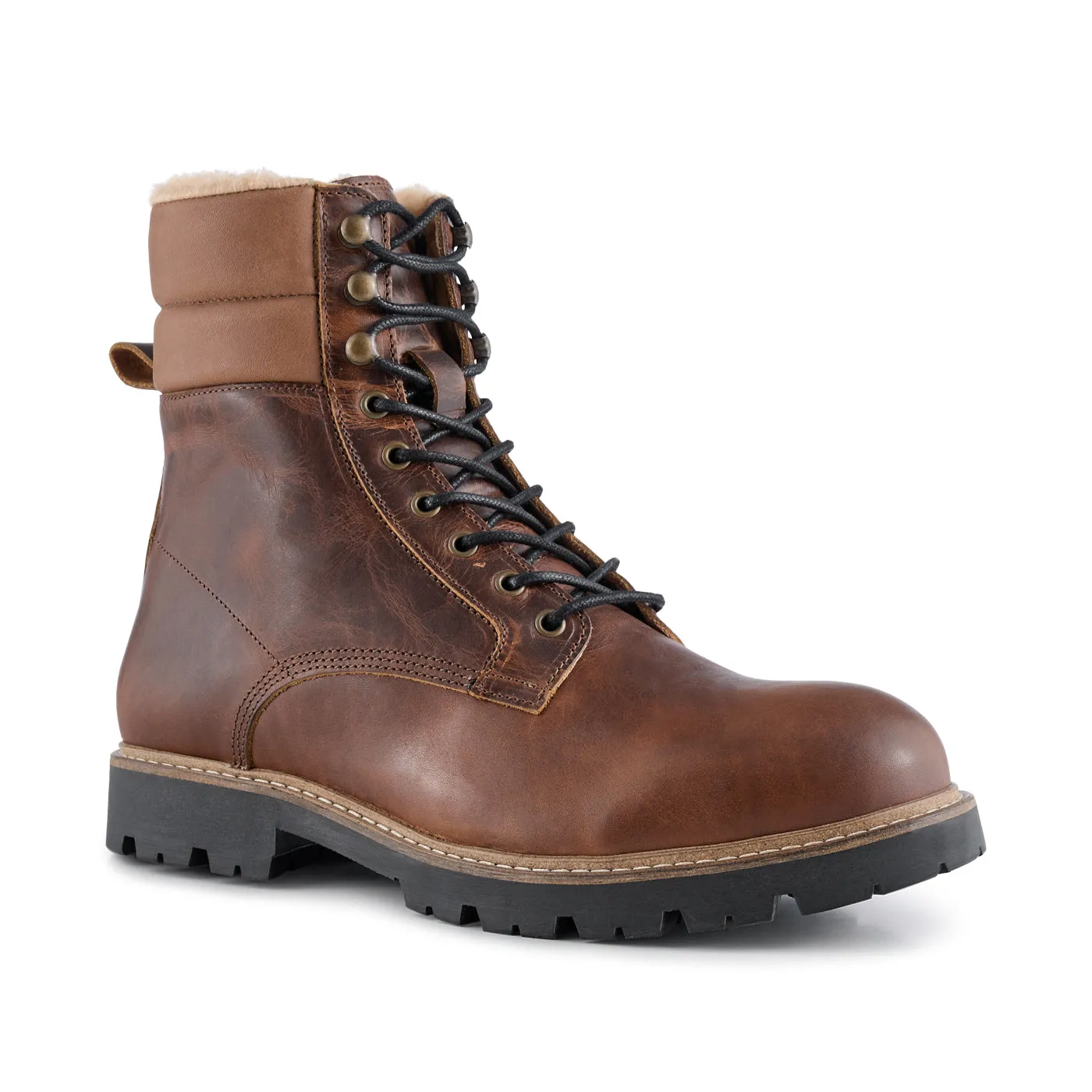 Cube warm boot leather - TAN