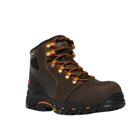 Danner Ladies Vicious Brown & Orange NMT Lace Up Waterproof Boots 13884