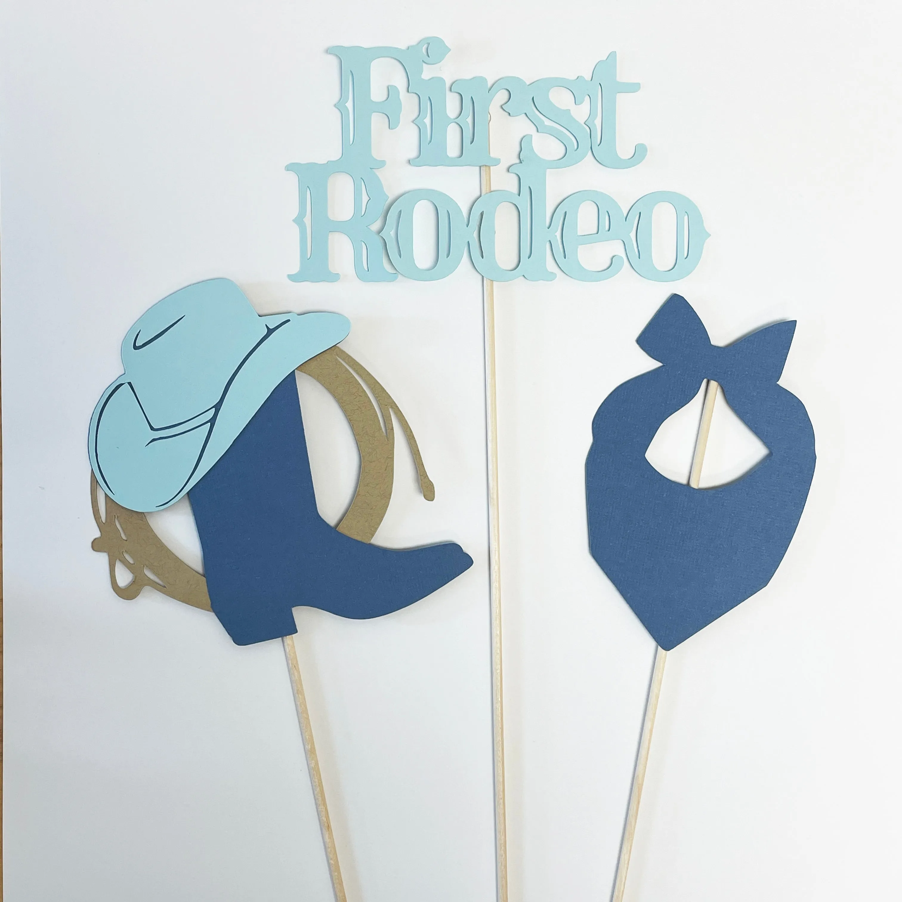 First Rodeo Birthday Decor