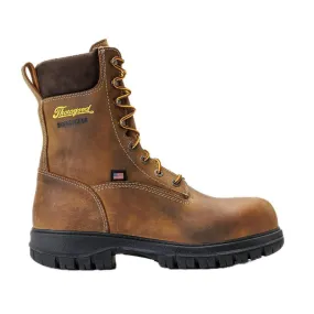 Genesis Series 8" Nano Toe Waterproof Boot Chestnut