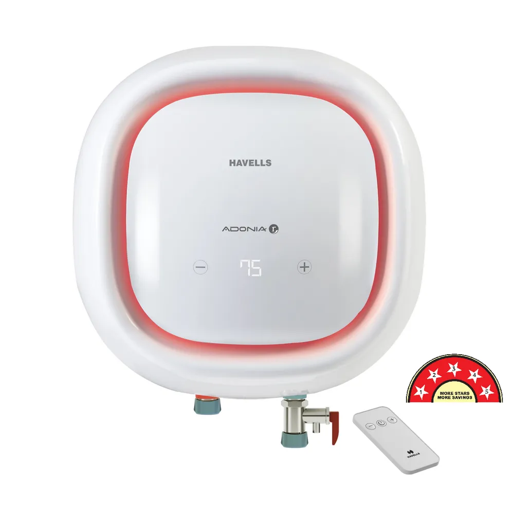 Havells Adonia R Digital Storage Water Heater with Remote , White