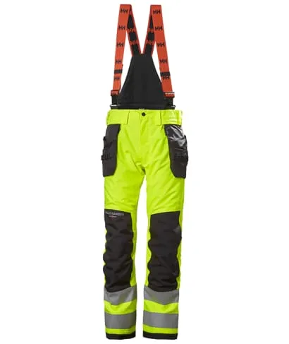 Helly Hansen Hi Viz Waterproof Alna 2.0 Shell Bib and brace Pant Class 2-71493