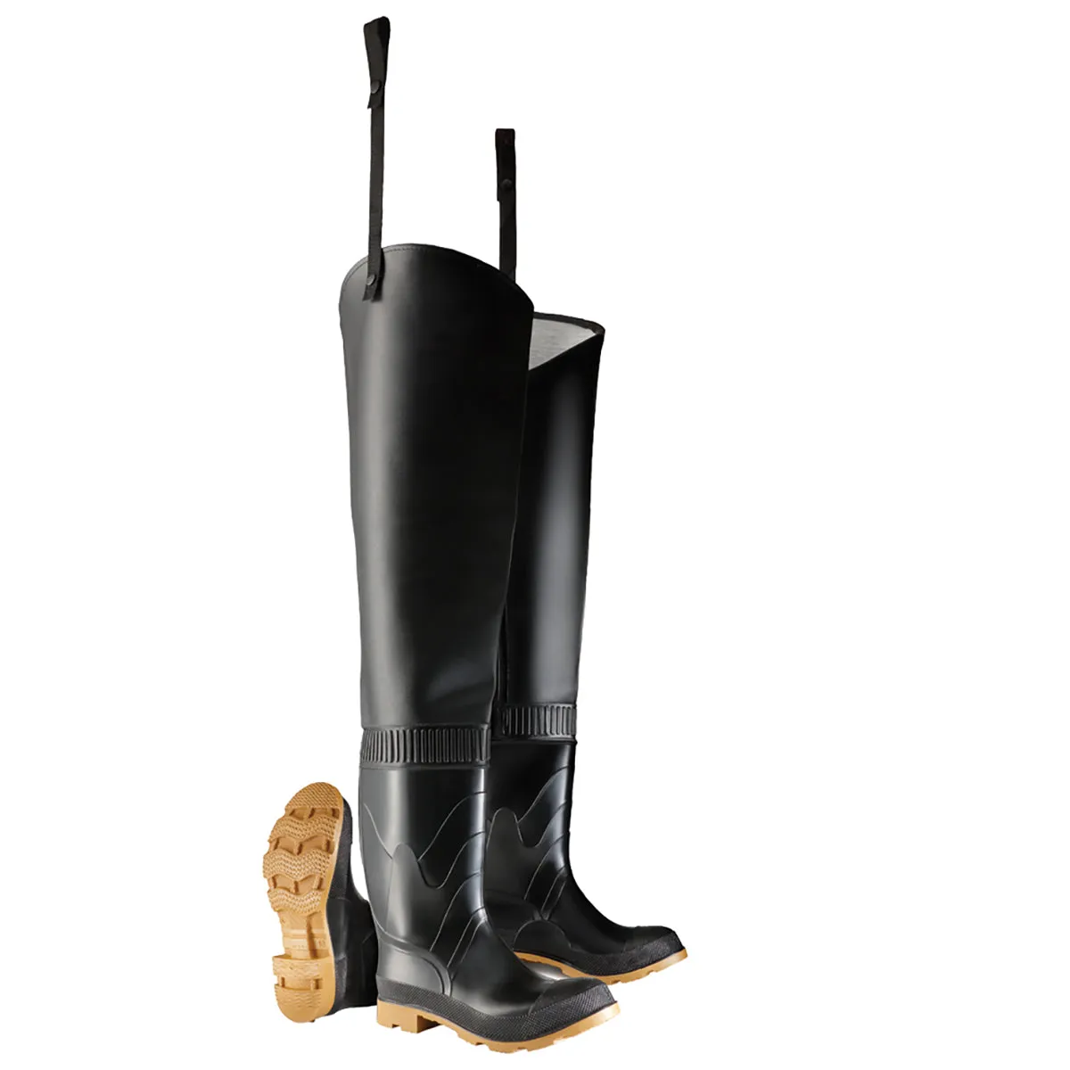 Hip Waders, Heavy-Duty PVC