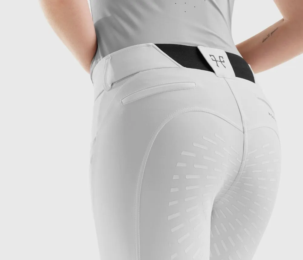 Horse Pilot X-Dress Womens Full Seat Grip Breech - White