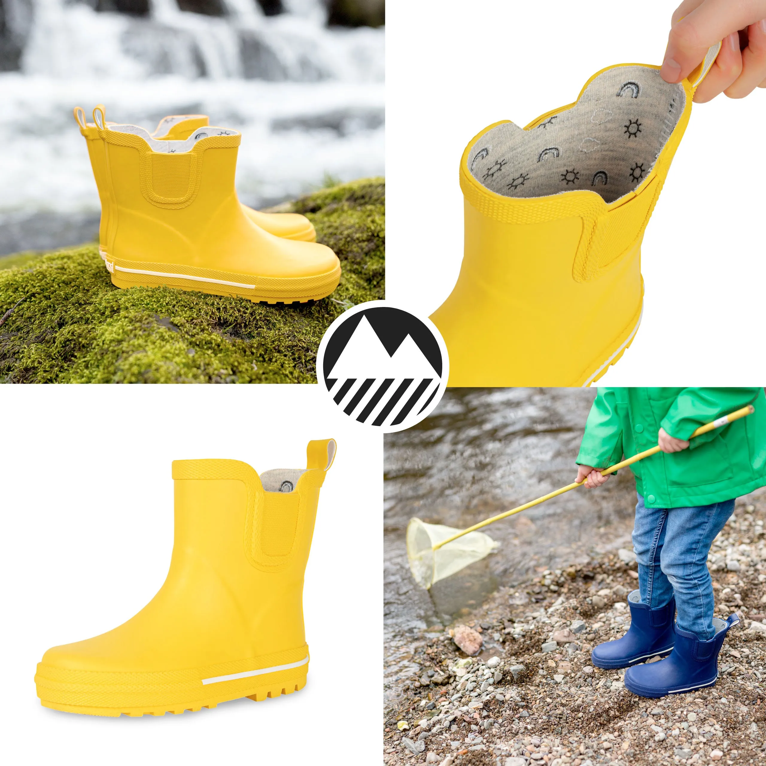 Kids' Paddlebeck Short Wellington Boots