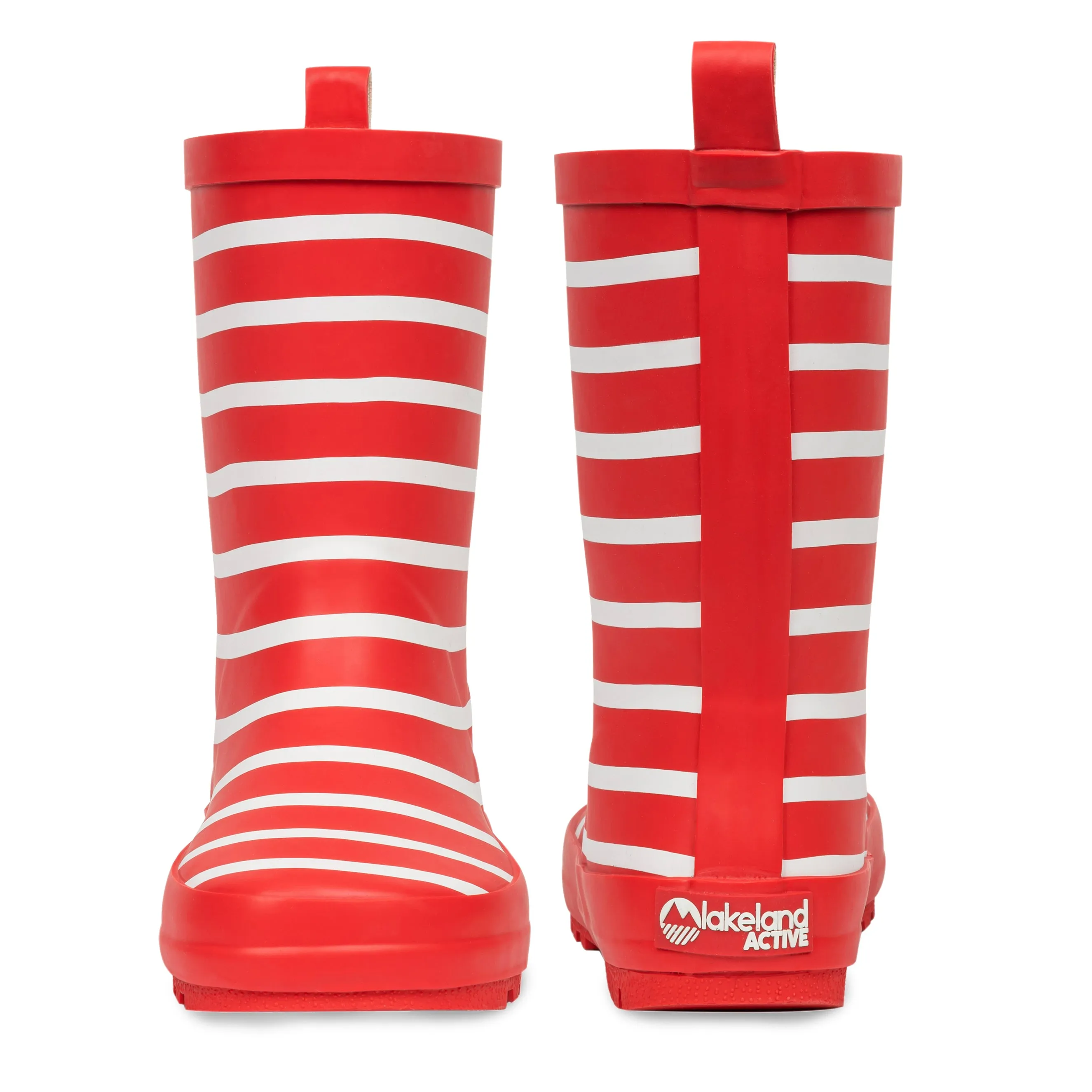 Kids' Pooley Striped Wellington Boots