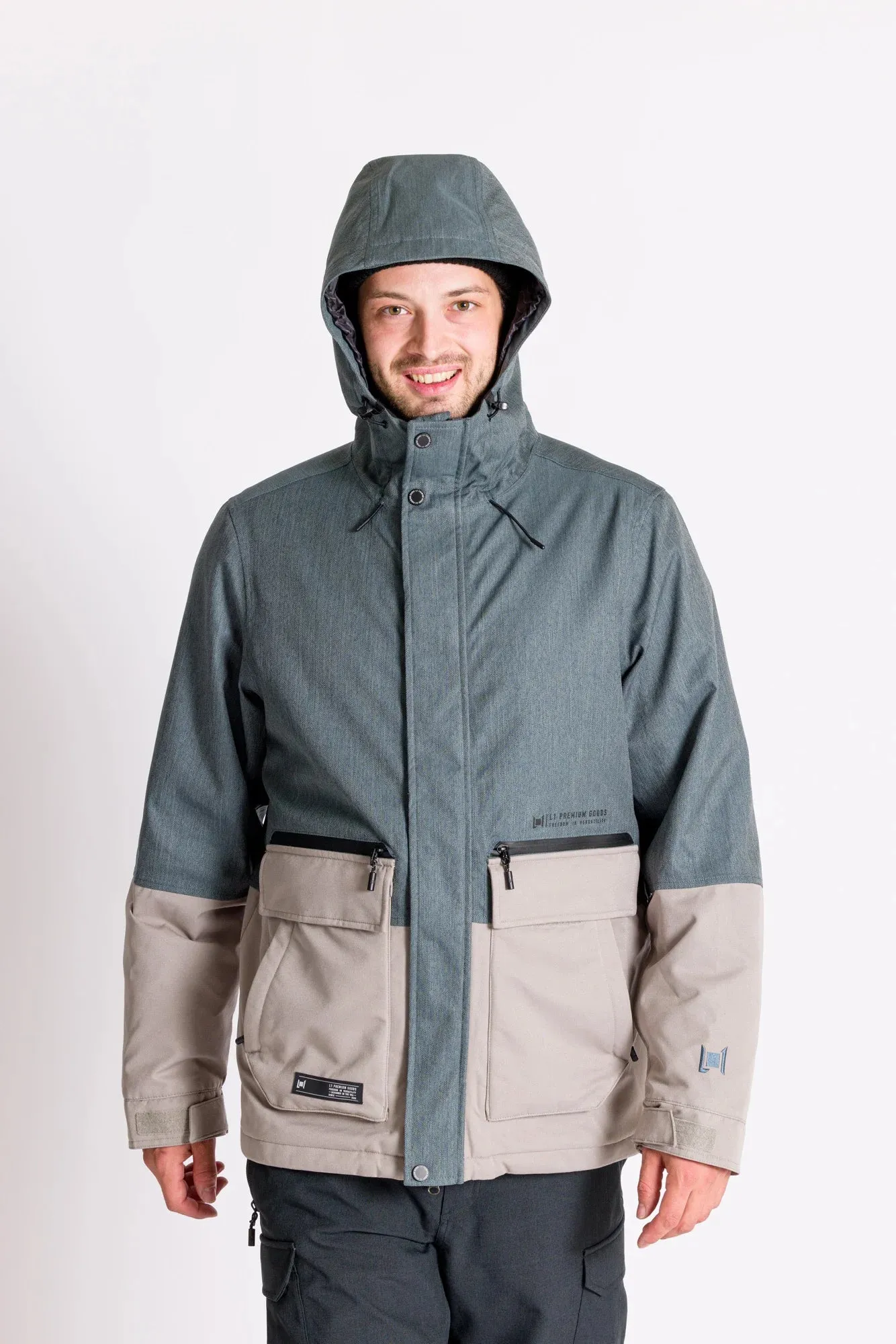 L1 Legacy Mens Jacket Slate / Stone