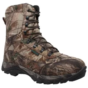 Men's 800G 10" Real Tree Tan Camo Waterproof Hunting Leather Boots