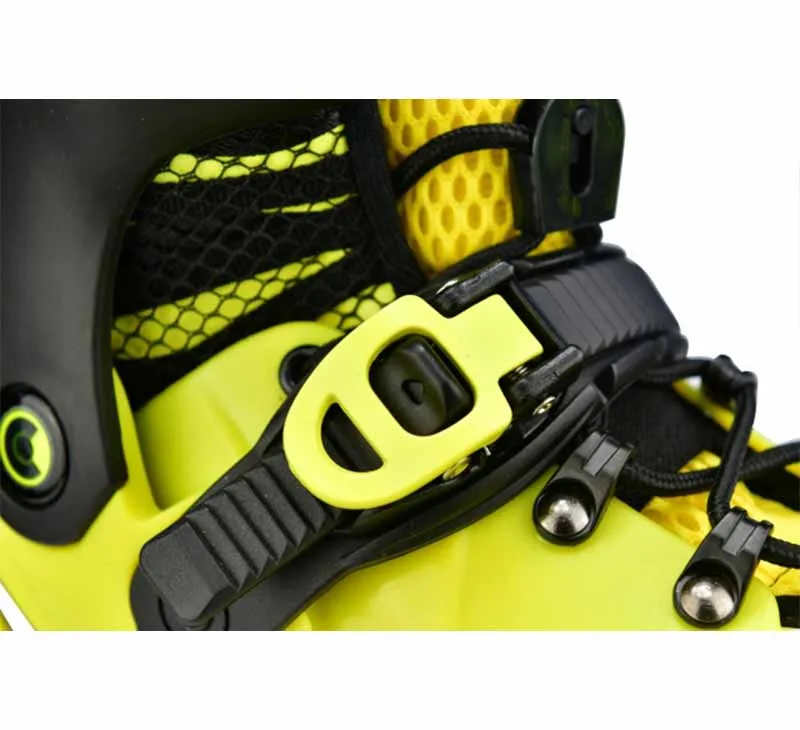 Micro Infinite Yellow Kids Skates