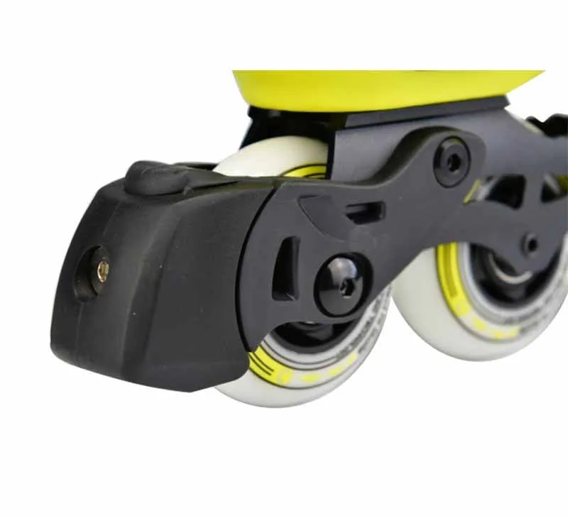 Micro Infinite Yellow Kids Skates