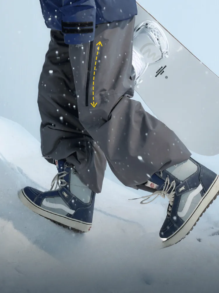 Mens NANEND Classic 3L Fleece-Lined Snow Pants