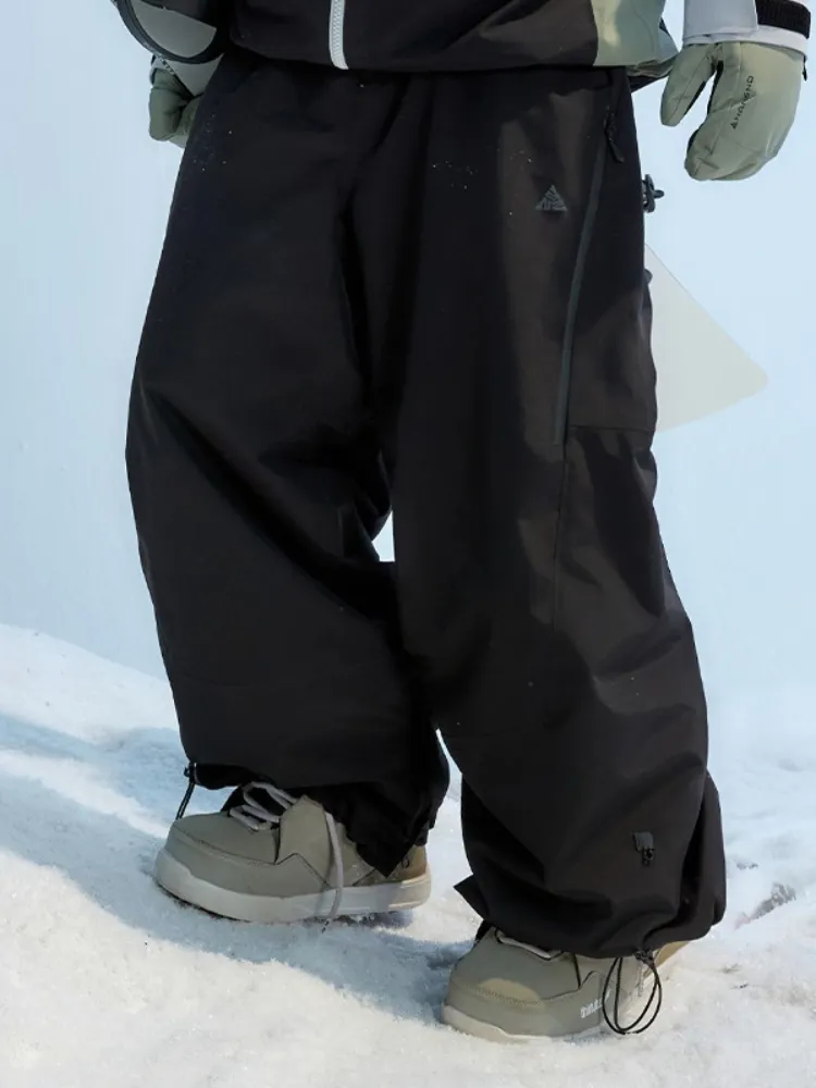 Mens NANEND Classic 3L Fleece-Lined Snow Pants