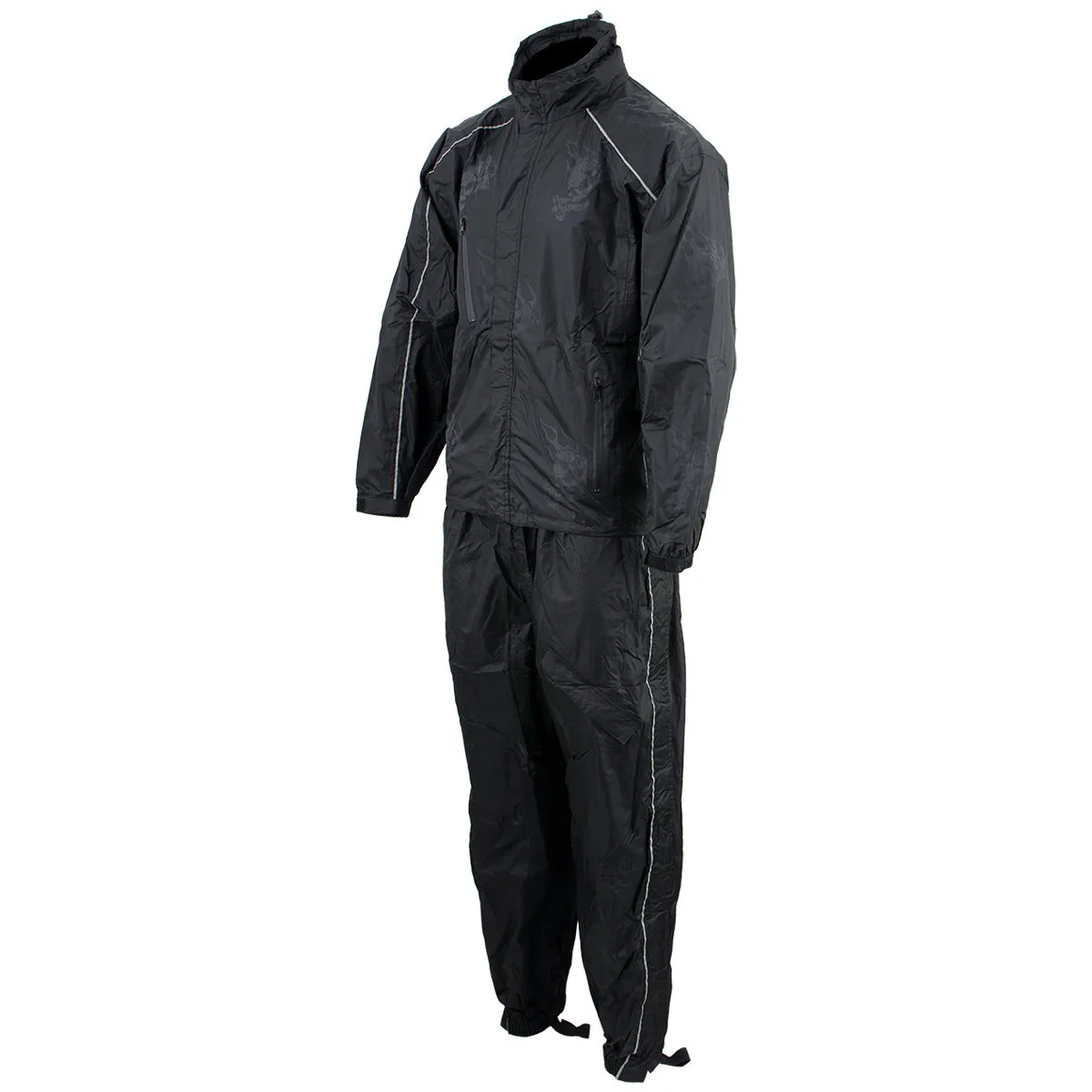 NexGen SH2334 Men’s Black and Beige Waterproof Rain Suit