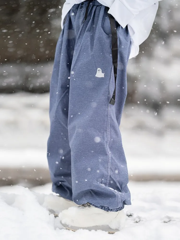 POMT Demin Baggy Snow Pants - Unisex