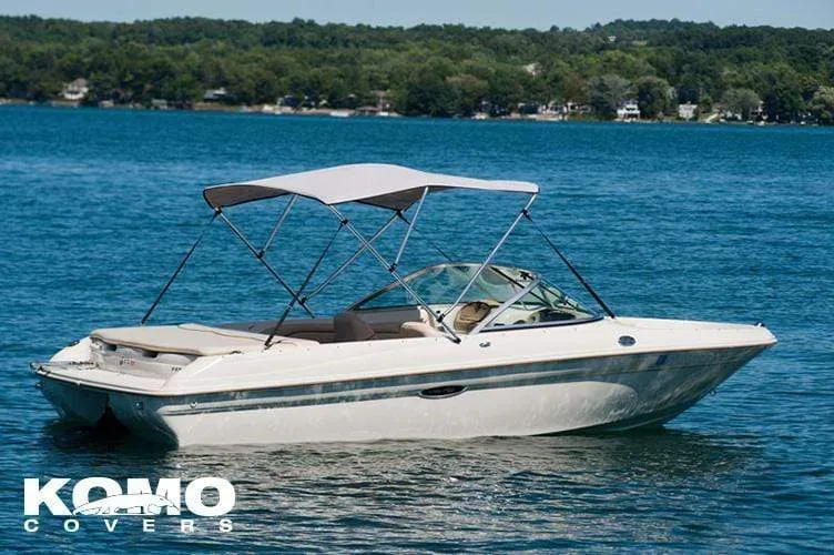 Premium 3-Bow Boat Bimini Top Cover