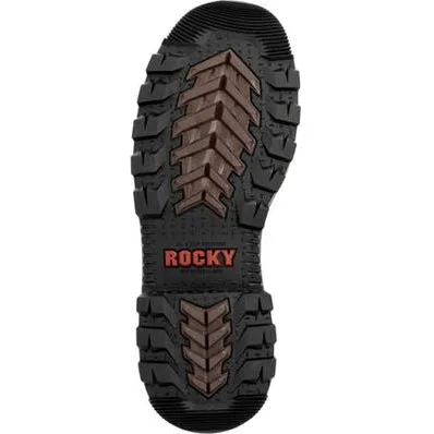 Rocky Men's Rams Horn WP Comp Toe Work Boot - Crazy Horse - RKK0388