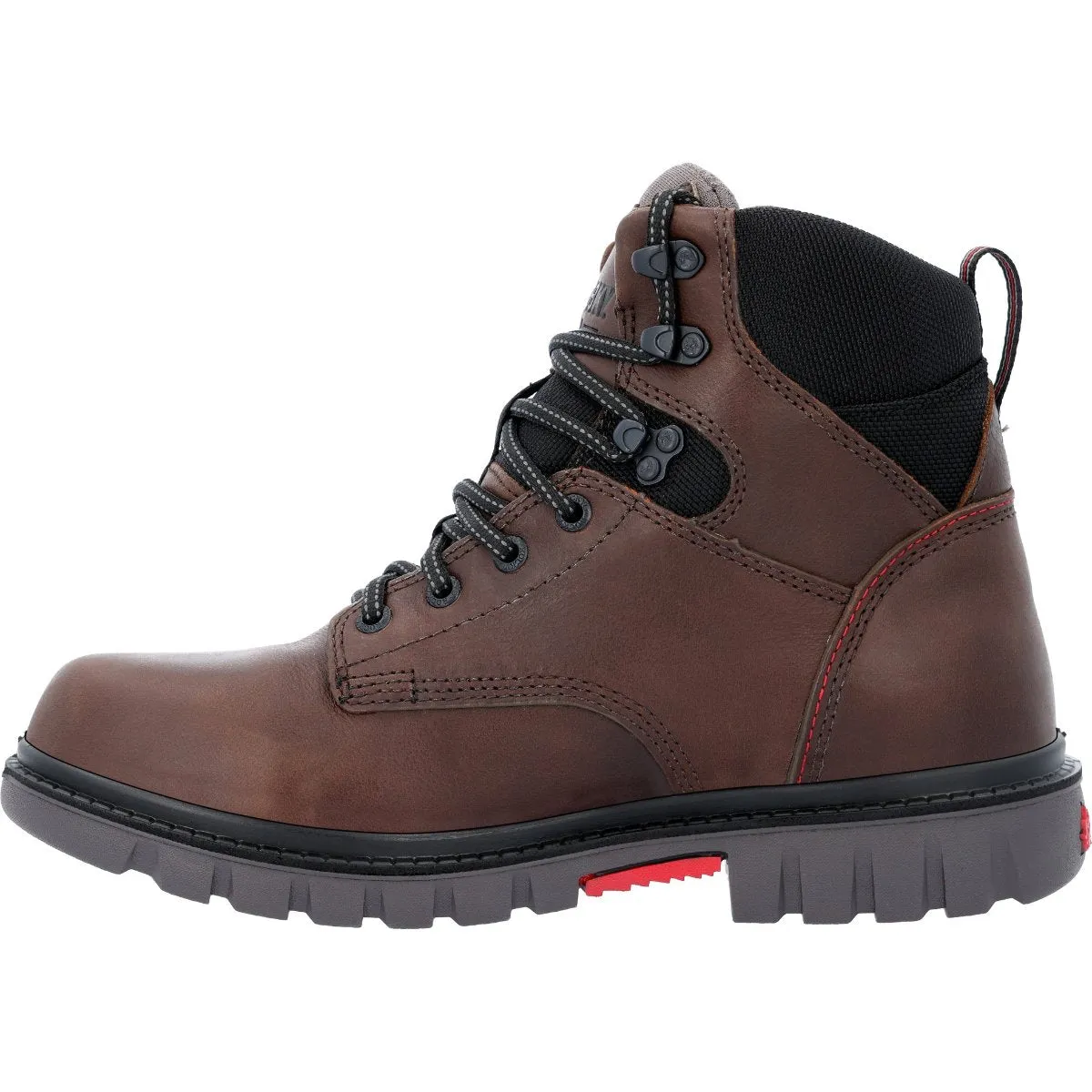 Rocky Worksmart Men's USA Waterproof Work Boots Rkk0452 In Brown