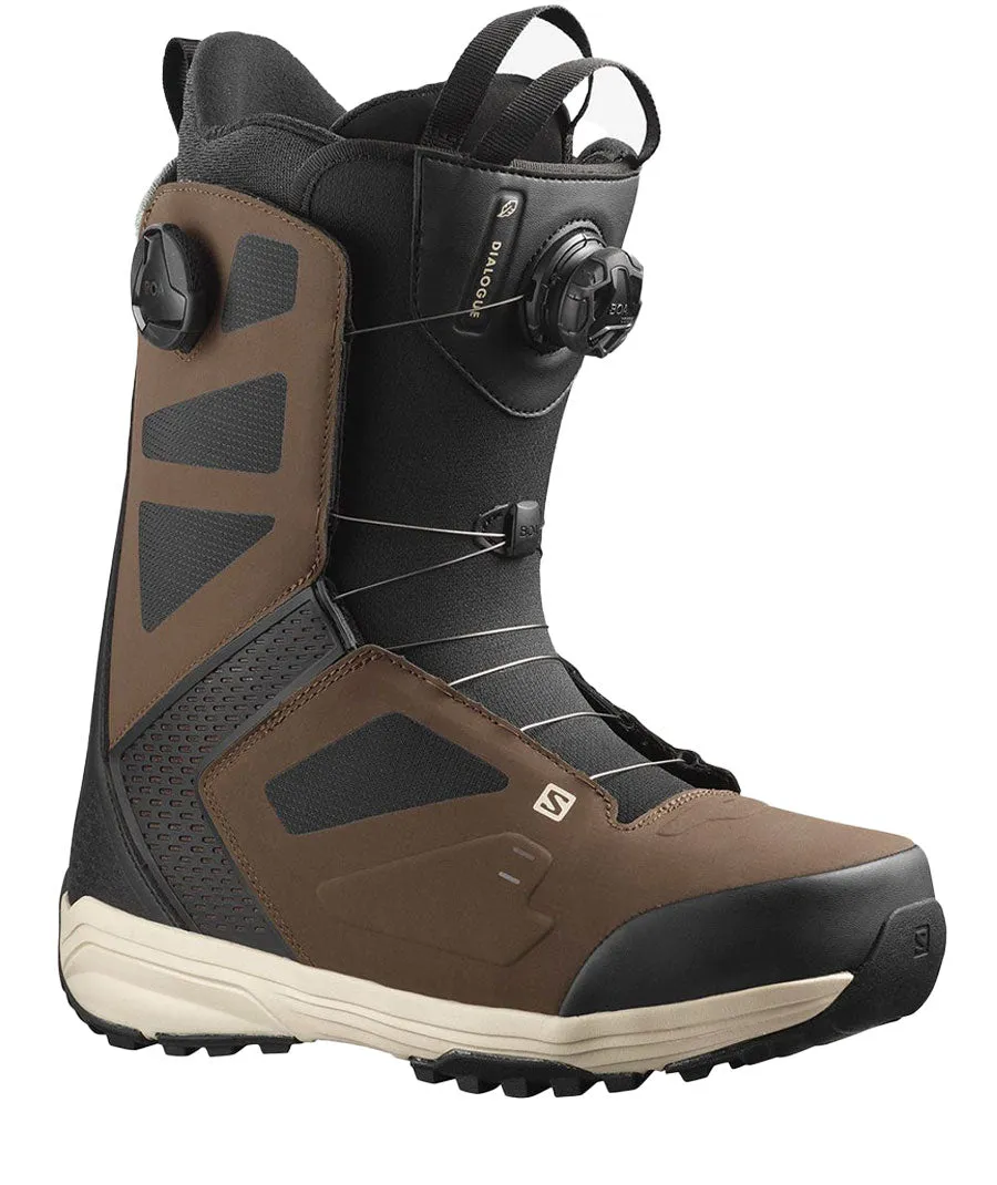 Salomon Men's Dialogue BOA Boot - Brown/Black 2023