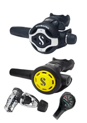 Scubapro Regulator Set: MK25 Evo (Din or Yoke)   S620Ti   Octopus   Free SPG