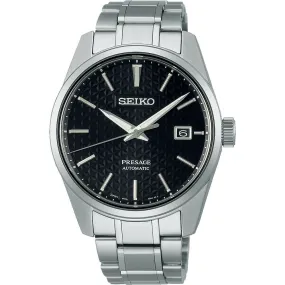 Seiko Presage Sharp Edged Series Sumi-Iro Black Men's Watch SPB203J1