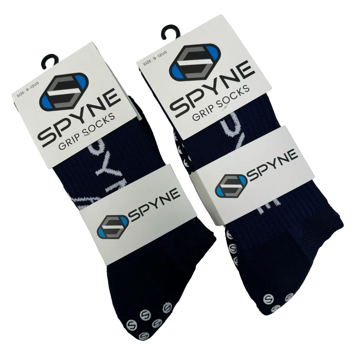 SPYNE Grip Socks- Navy