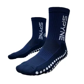 SPYNE Grip Socks- Navy