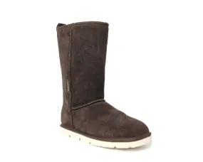 Superlamb Argali Ram Mens Sheepskin 11" Boot Chocolate