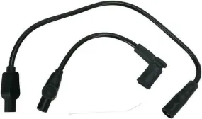 Taylor Sumax S20033 Ignition Leads Spark Plug Wires Black for Harley Touring 99-06 with Carb