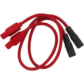 Taylor Sumax S20234 Ignition Leads Spark Plug Wires Red for Harley-Davidson Sportster 2004-06