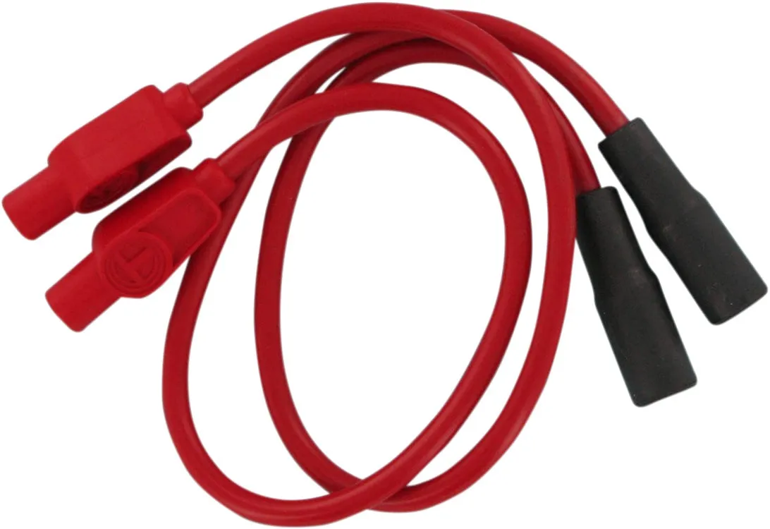 Taylor Sumax S20234 Ignition Leads Spark Plug Wires Red for Harley-Davidson Sportster 2004-06