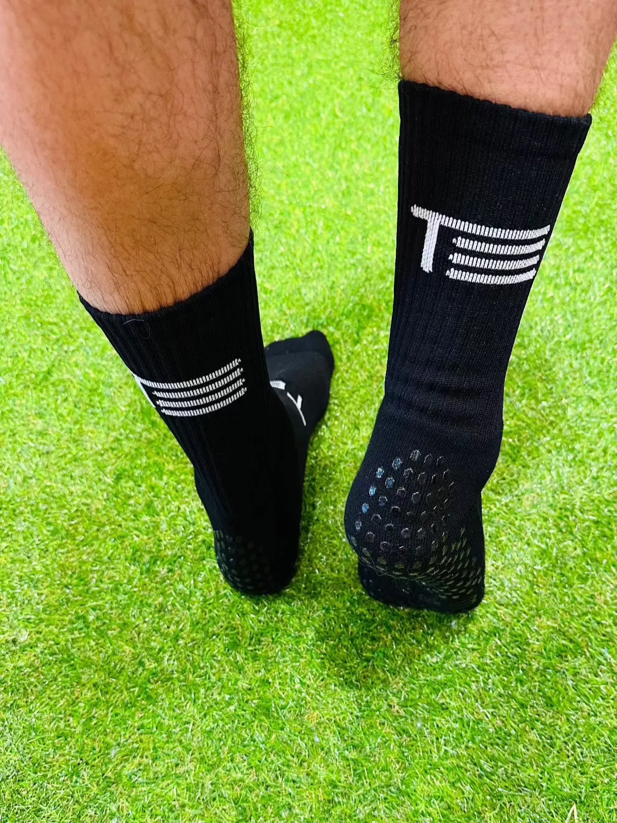 Tee3 Grip Sock Elite - Black