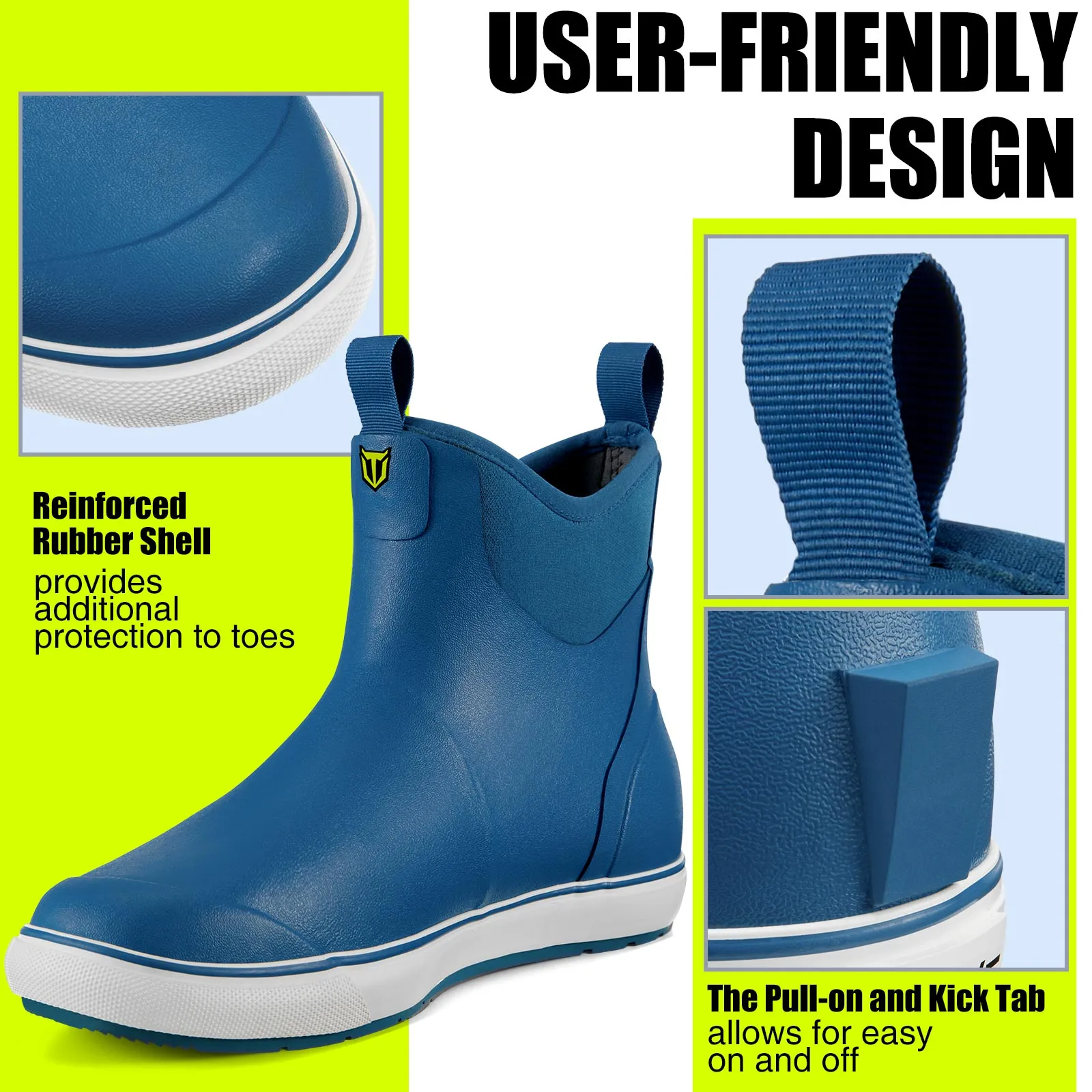 Tidewe®Deck Boots with Breathable Lining