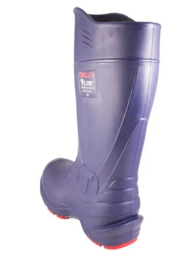 Tingley Flite Blue Rubber Composite Toe Chemical Resistant Slip Resistant Boot 26256