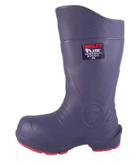 Tingley Flite Blue Rubber Composite Toe Chemical Resistant Slip Resistant Boot 26256