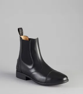 Torlano Leather Chelsea Paddock Boot Black